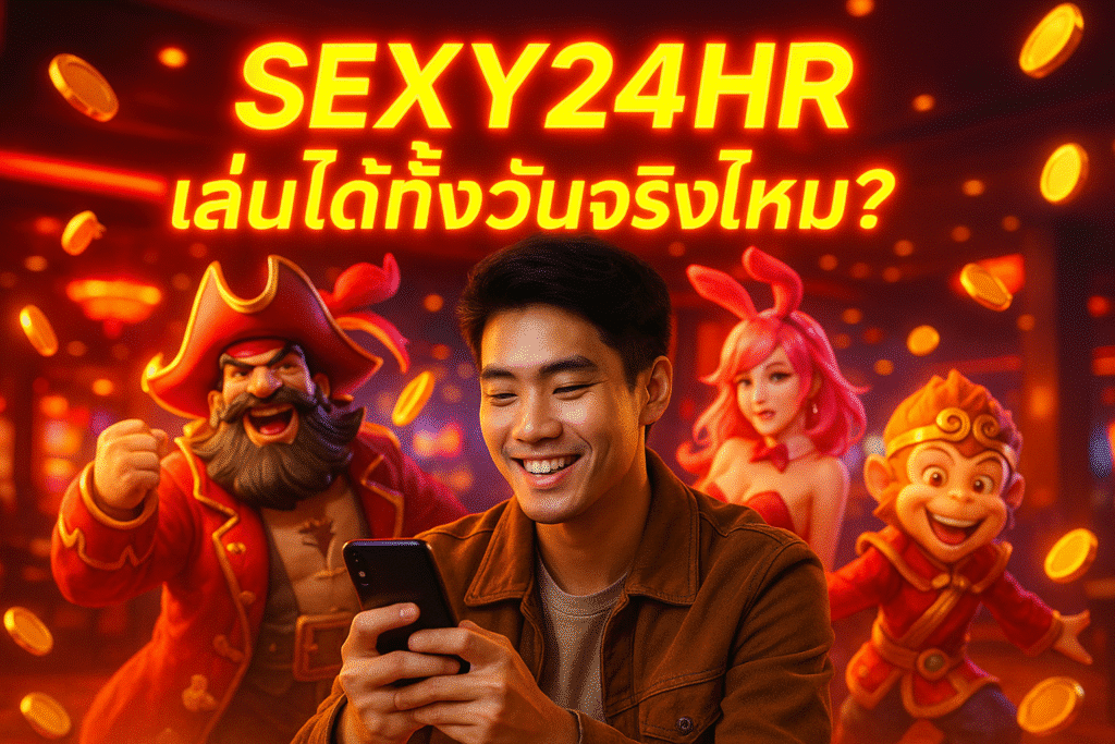 SEXY24HR เล่นได้ทั้งวันจริงไหม?