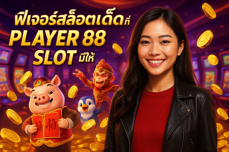 ฟีเจอร์สล็อตเด็ดที่ PLAYER 88 SLOT มีให้