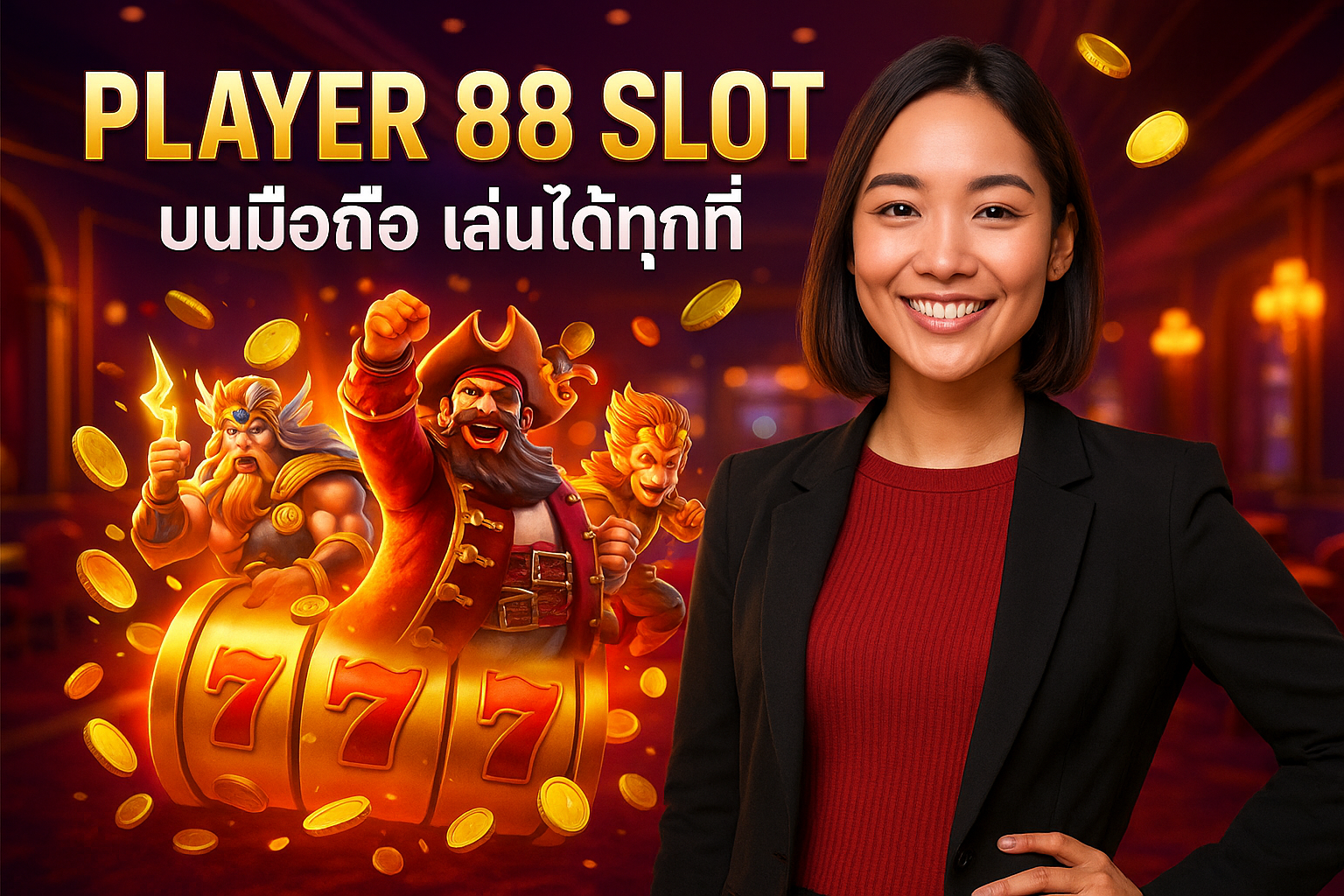 PLAYER 88 SLOT บนมือถือ เล่นได้ทุกที่