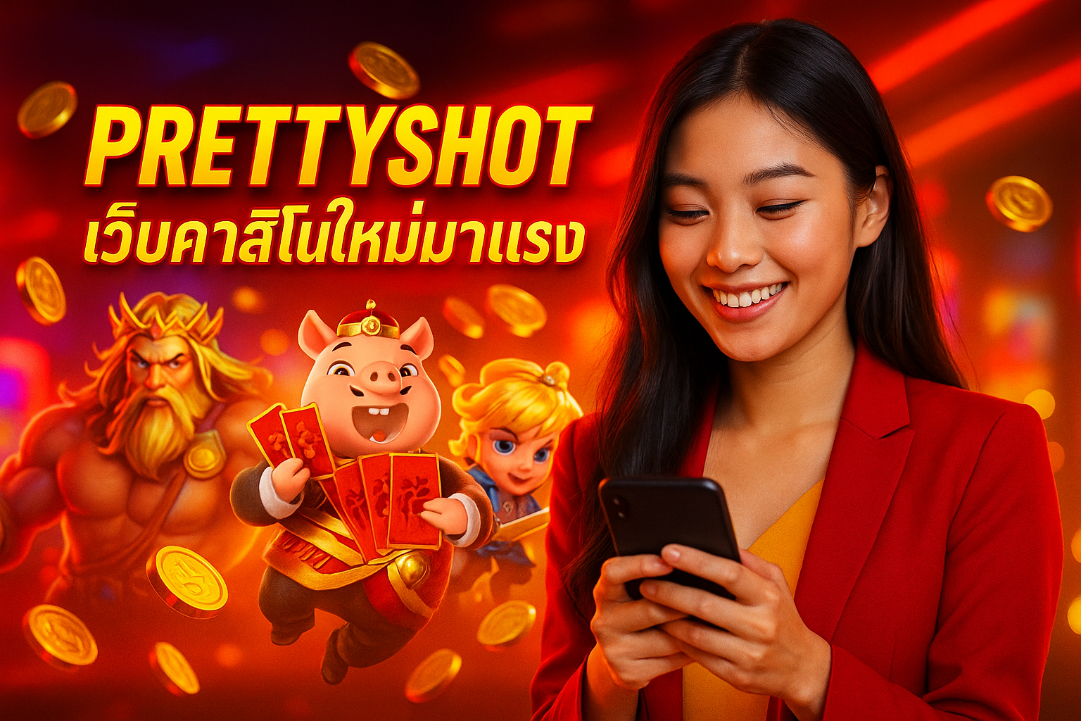 PRETTYSHOT เว็บคาสิโนใหม่มาแรง