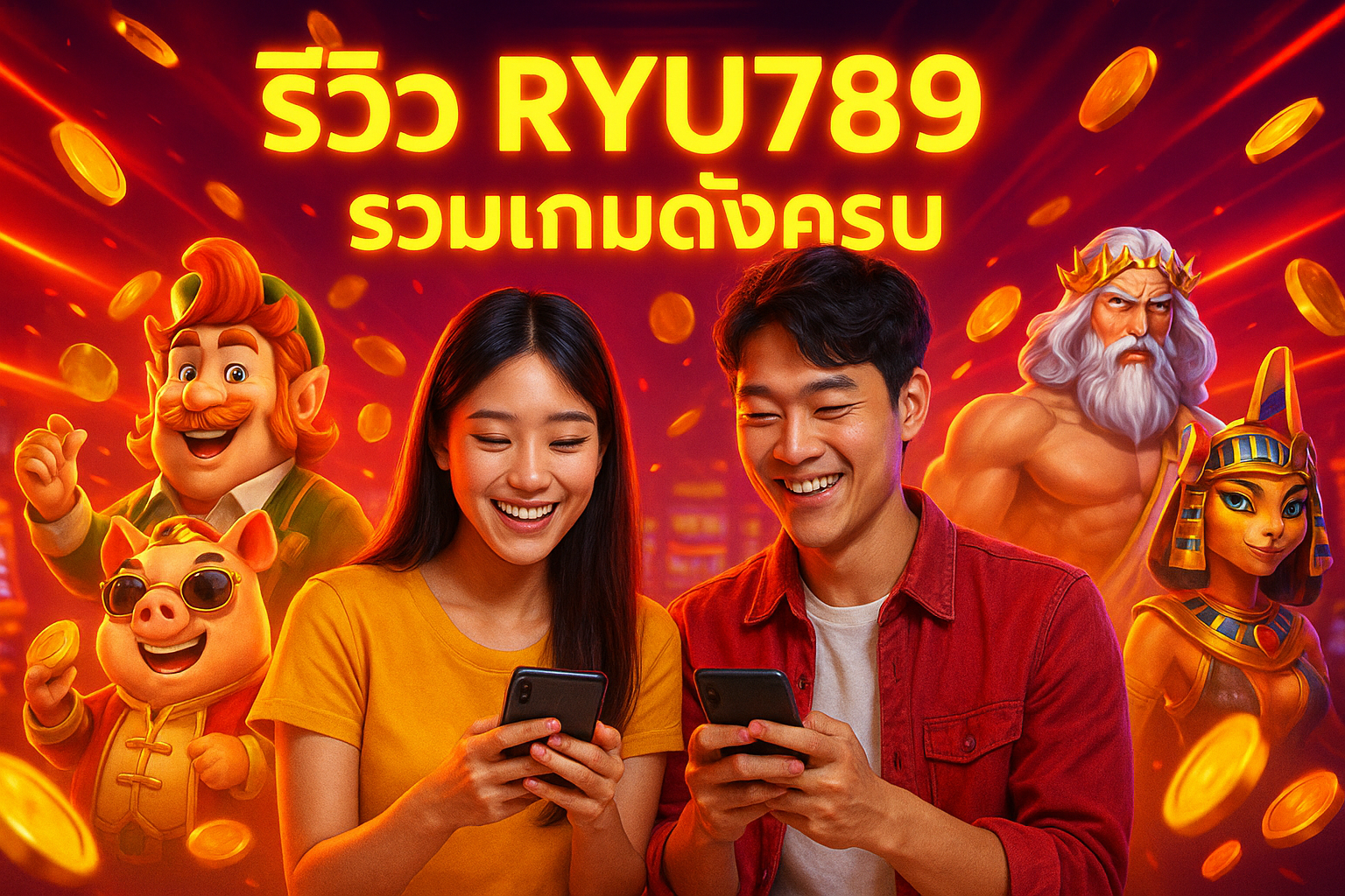 รีวิว RYU789 รวมเกมดังครบ